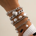 KIT PULSEIRAS PUNK METAL